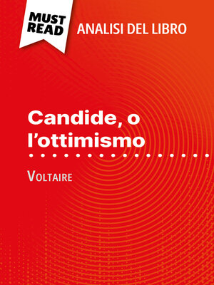 cover image of Candide, o l'ottimismo di Voltaire (Analisi del libro)